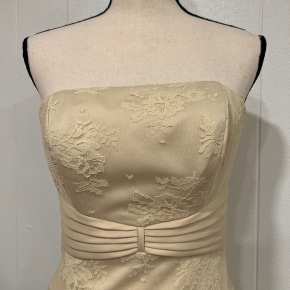 Norstdom DuSK Cream strapless dress - Picture 4 of 9